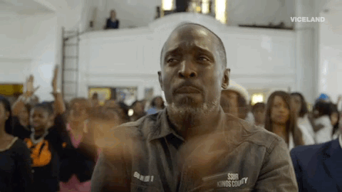 The audience rises for an emotional standing ovation